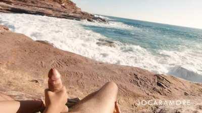 Stunned by the view, and by cumming so hard! Sneaky sneaky!