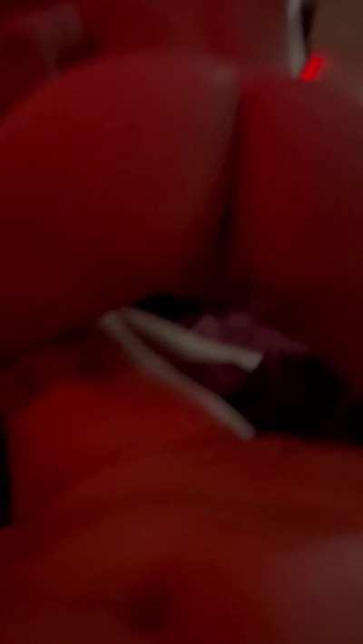 That's how she made me moan, she's red!