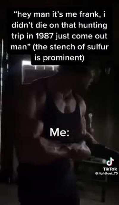 He just keeps coming back.