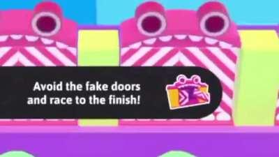 Real Fake Fall Guy Doors