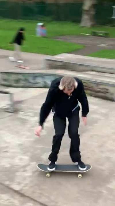 I did a Laser Flip the other day.