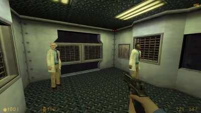 Don't play Half life blue shift at 3am