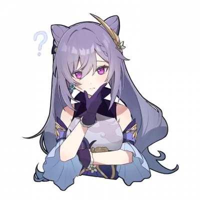 Beautiful Keqing animation. (@mo80_rr and @Hakumei2D)