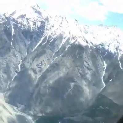 Oh my world, the spectacular views. Landing at Skardu Airport, Pakistan.