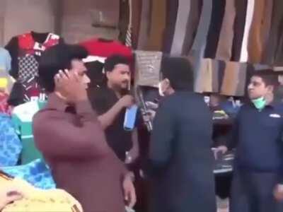 Wear your mask God damn it