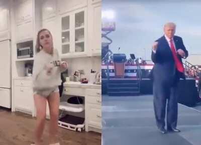 Everyone is doing the Trump!