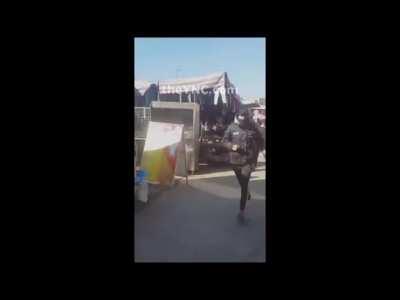 A double suicide bombing just happened in Baghdad.