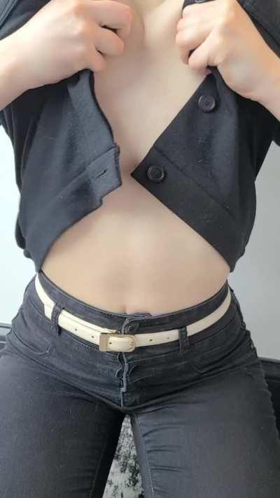 are you into short girls with perky boobs like mine? (18f)