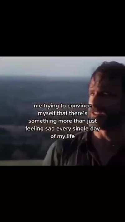 trying to convince myself.