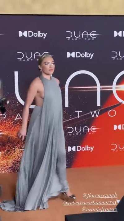 Florence attends the 