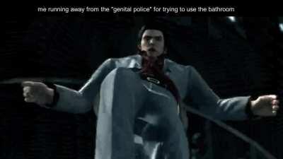 I just want to us the bathroom