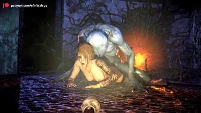 Kate x Demogorgon preview (my upcoming animation)