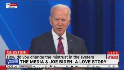 Joe Biden can't believe CNN News Anchor took the Death Shot - I mean, you seem F...no, it works!
