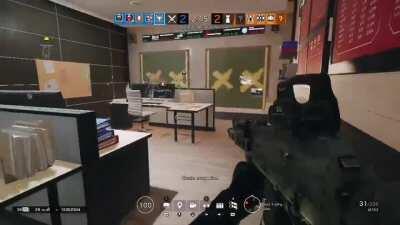 A true moment of terror (turn sound on)