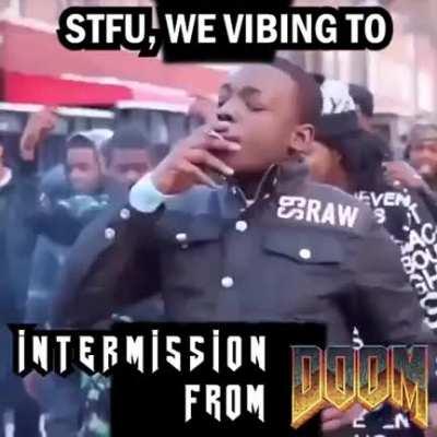 Me and the boys boppin' and bappin' along