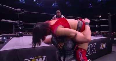 Hikaru Shida carried (AEW Dark)