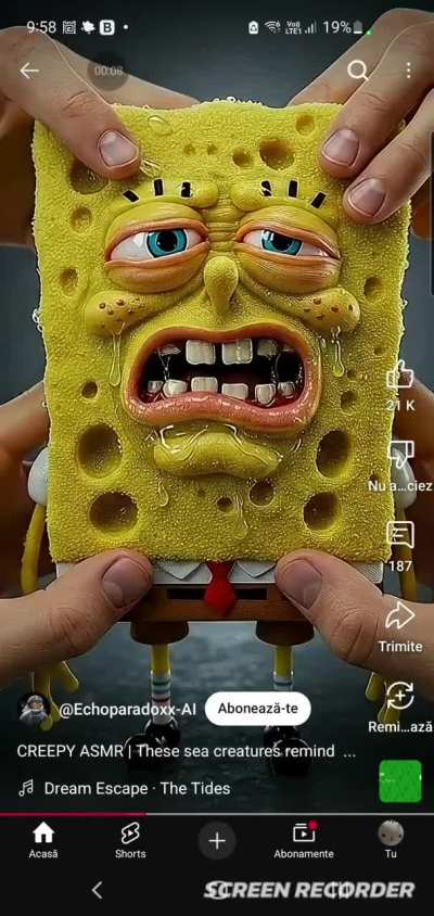 When I searched #asmr on youtube I didn't mean this... (may disturb some people)