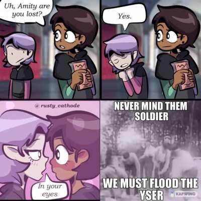 There won't be any Lumity if we don't stop the Germans!