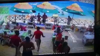 Mission Impossible entrance.