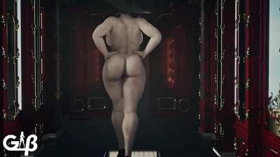 Thicc Lady Dimitrescu (Back View) (GeneralButch) [Resident Evil]