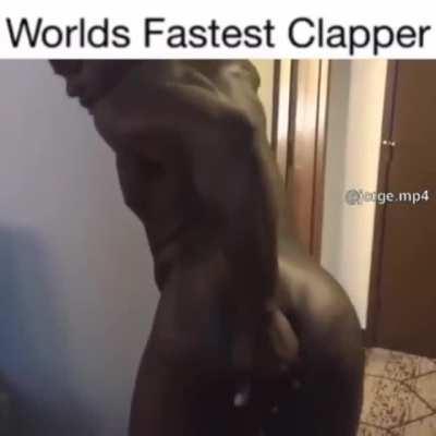 This is mad! Meet the worst fastest clapper!