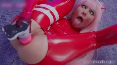 Zero Two from Darling in the franxx by Alice Bong