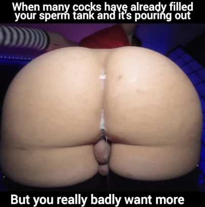 There's a lot of space in the butt, but sometimes it's really not enough