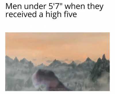This meme was made by a 5'7
