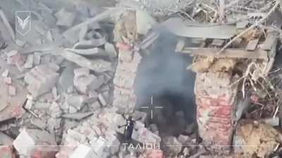 Multiple russian invaders were eliminated by FPV drones of the Ukrainian UAV Battalion “Talion” of the 101st Guard Brigade. 13.04.2026