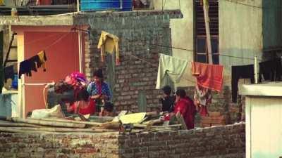 Kids going round and round