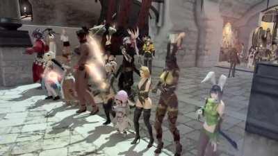 How to tell when there’s a new emote, go to limsa.