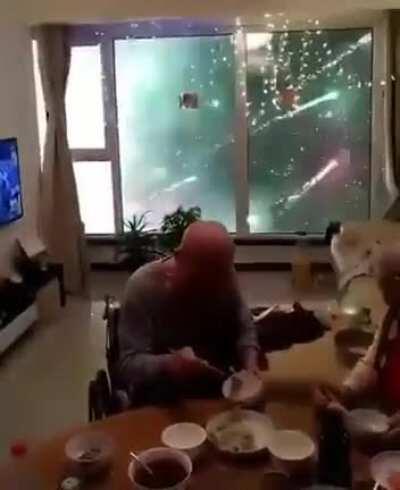 NPCs just vibing while you kill some deity in the background