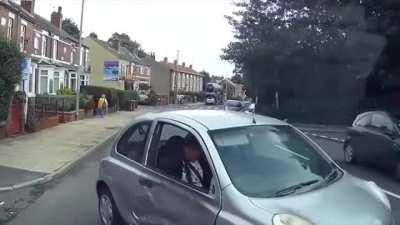 Let me just pull out without looking both ways