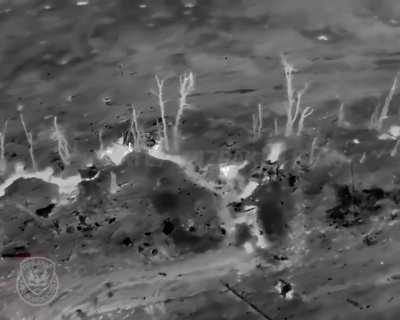 RU POV Drone dropped munitions on the Armed Forces of Ukraine in the Zaporozhye direction