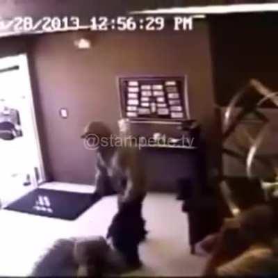 I see your tire iron and raise you a baseball bat.