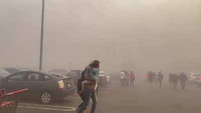 Evacuating the Superior, CO Costco - that Costco is no more.