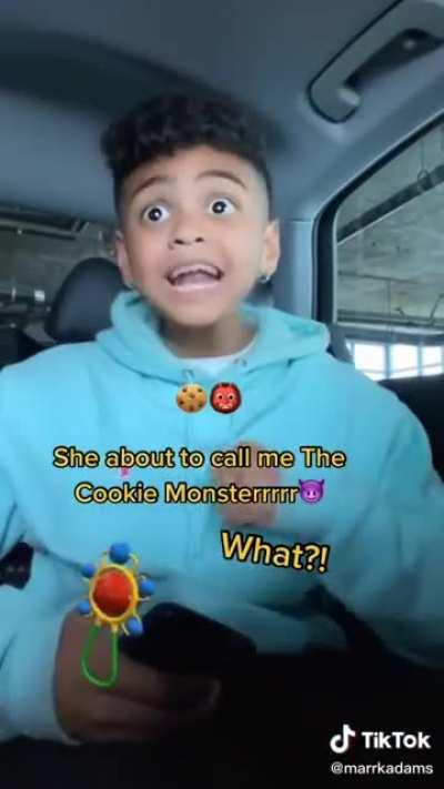 Ah yes. The Cookie Monster.