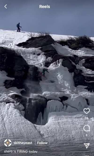 Scary scene in tucks today