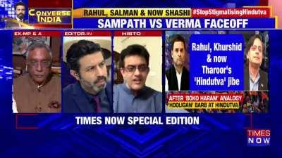 GANDHI KO VASTRAHEEN KIYA HAI INHONE TV PAR . CHARITRAHENN TO VO PEHLE HI THA.