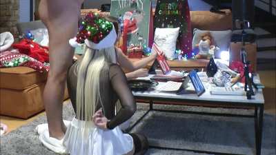 This is how crazy hot party girls celebrate Xmas