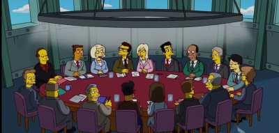 I was watching the Simpsons last night