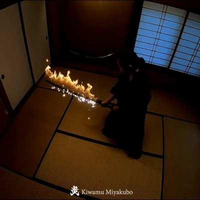 Katana on Fire 🔥
