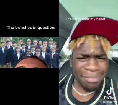 Davis really be thinking he from the hood