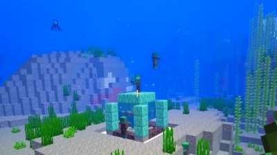 While working on a drowned farm I accidentally created a synchronized swimming team. So graceful!