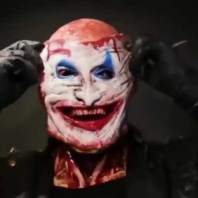 This Skull Mask appears to be frightening.