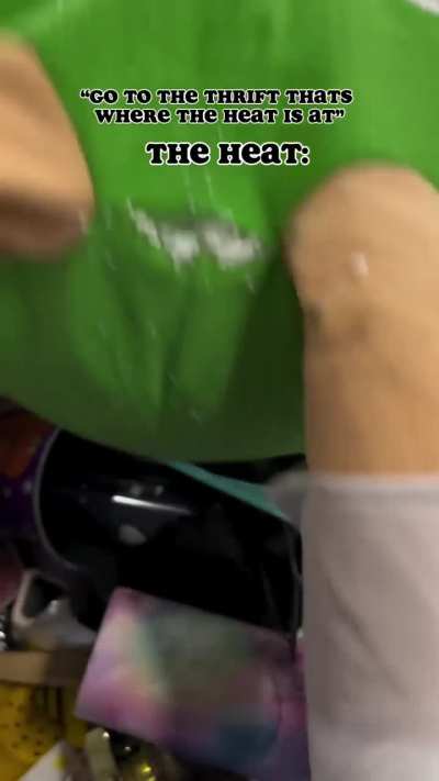 saw that COMING ....