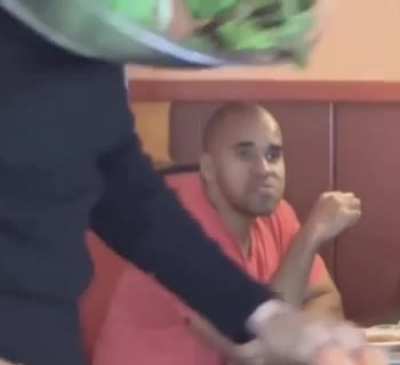 You engage the Salad Man!