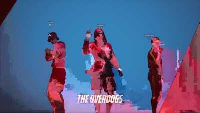 Why did the crowd stop cheering when they got to us