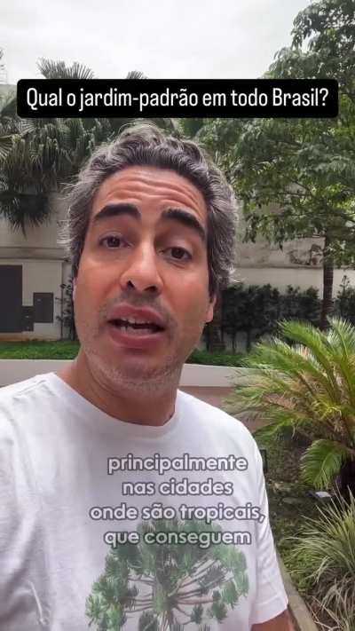 Jardim padrão do Brasil: Quase todos condomínios e edifícios comerciais usam as mesmas plantas exóticas trazidas da Ásia