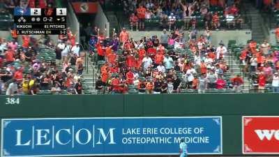 [Highlight] [Highlight] Adley Rutschman ties the game with a solo home run off Yusei Kikuchi.